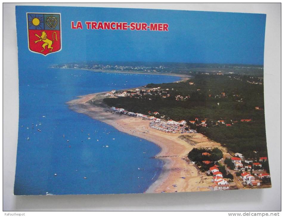 Cpsm Souvenir De La Tranche Sur Mer - Saluti Da.../ Gruss Aus...