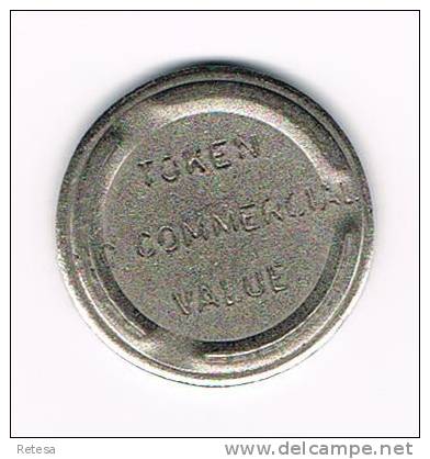 00  TOKEN NO COMMERCIAL VALUE  U.S.A. ? - Other & Unclassified