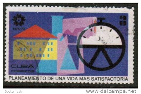 CUBA  Scott #  1504  VF USED - Oblitérés