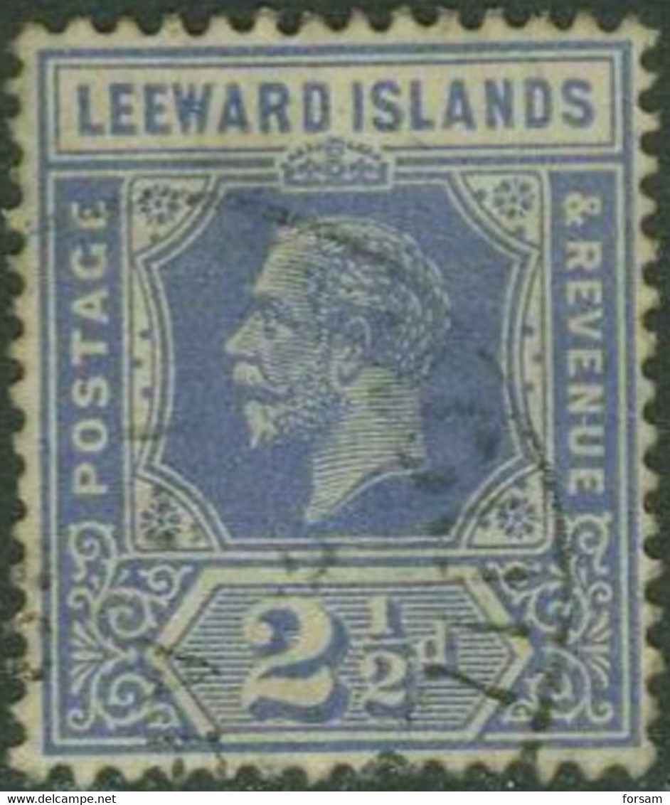 LEEWARD ISLANDS..1921/1932..Michel # 66I..used. - Leeward  Islands