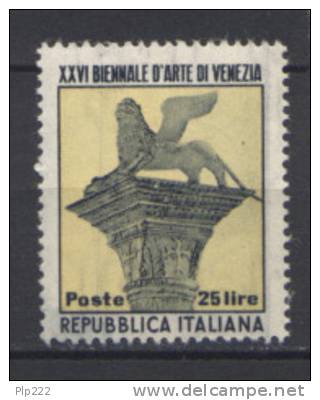 Italia Repubblica 1952 Biennale D'Arte Venezia (Sass.692) **/MNH - 1946-60: Neufs