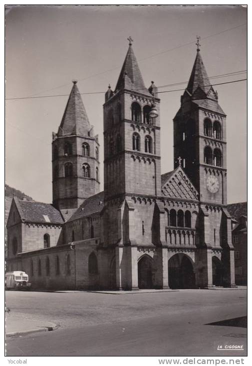 Cp , 68 , GUEBWILLER , Église Saint-Léger - Guebwiller