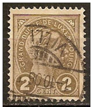 Luxembourg 1895 - Le Grand-duc Adolphe 1er  ( Duke ) - 1895 Adolfo De Perfíl