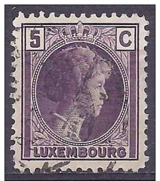 Luxembourg 1926 / 28 - La Grande-Duchesse Charlotte - 1926-39 Charlotte De Perfíl Derecho