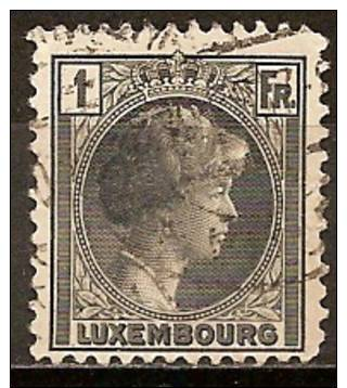 Luxembourg 1926 / 28 - La Grande-Duchesse Charlotte - 1926-39 Charlotte De Perfíl Derecho
