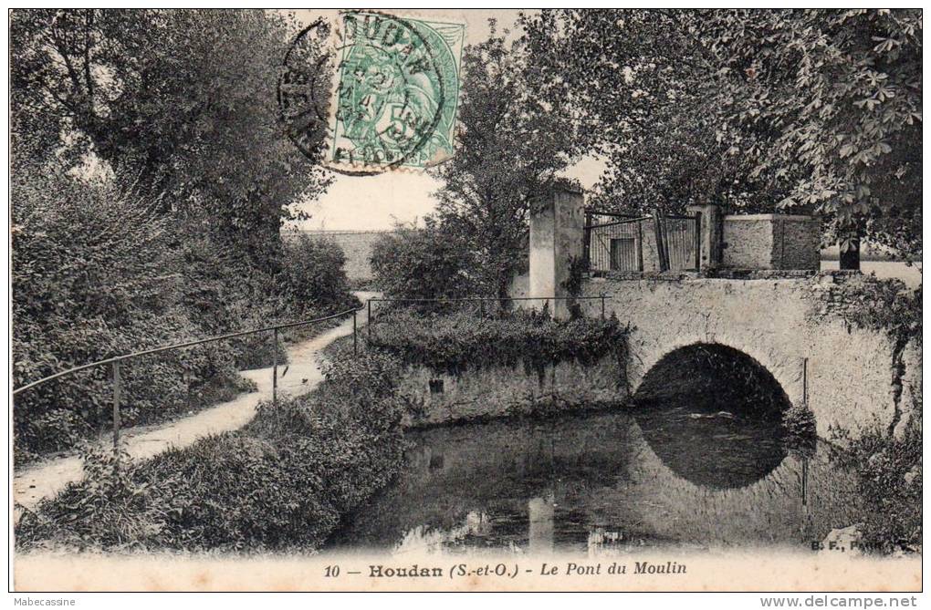 78 Houdan Le Pont Du Moulin - Houdan