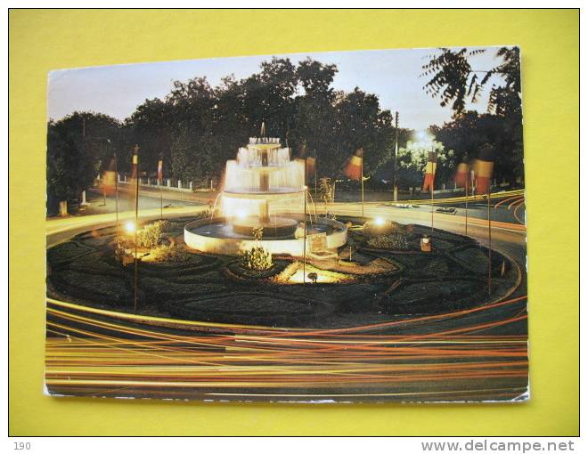 FORT-LAMY La Fontaine-vue De Nuit - Tchad