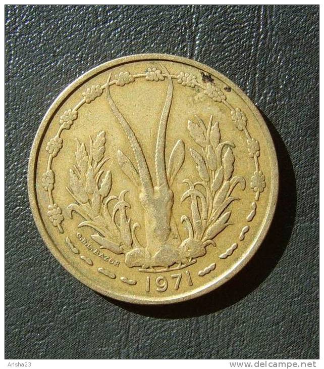 West Africa, 25 FRANCS 1971 - Autres – Afrique