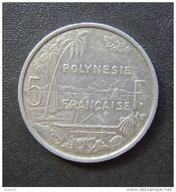 Francaise Polynesie, 5 FRANCS 1983 - Polynésie Française
