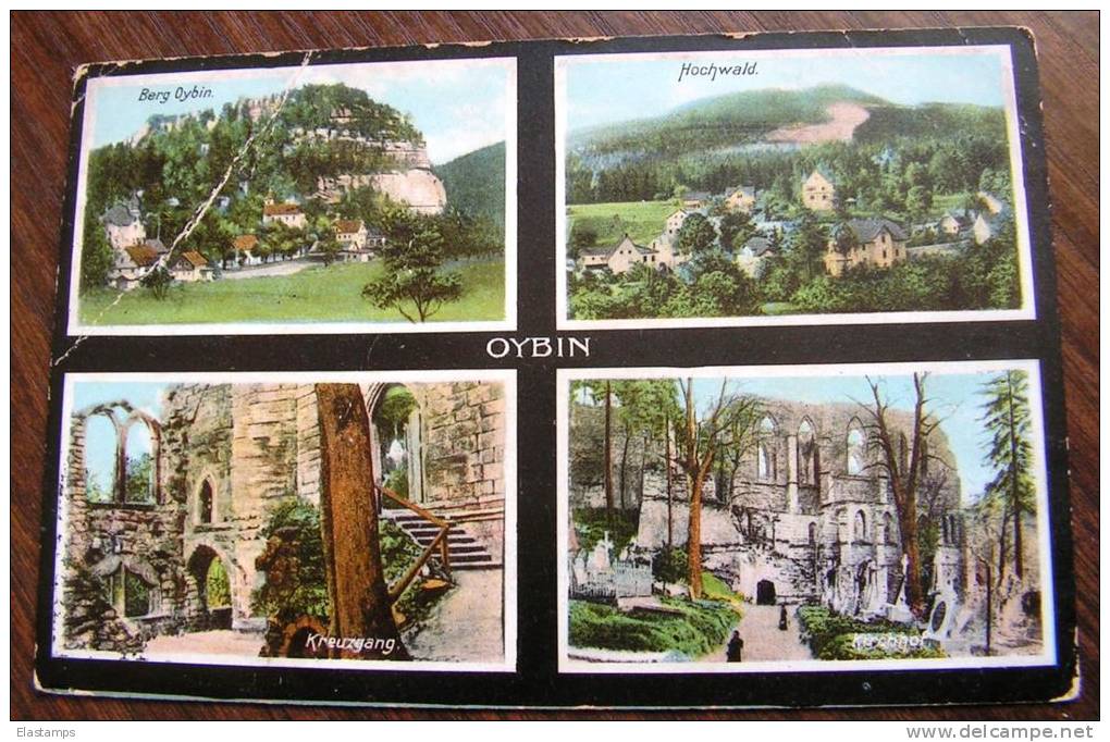 == Oybin , , Bug Ecke   Jonsdorf 1909 - Oybin