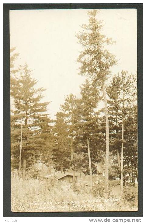 USA, MOORE SPRING RESORTS, AKELEY , AKELY MINN. ,  OLD REAL PHOTO POSTCARD - Andere & Zonder Classificatie