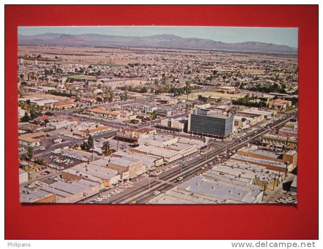 Mesa Az       Birds Eye View  Early Chrome ---=====  === Ref--286 - Mesa