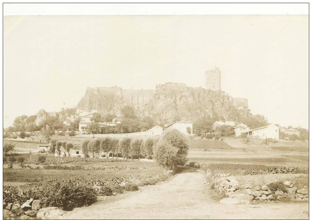 43- Château Polignac Photo 16.6 X 11.2 Cm Datant De 1895-98 - Autres & Non Classés