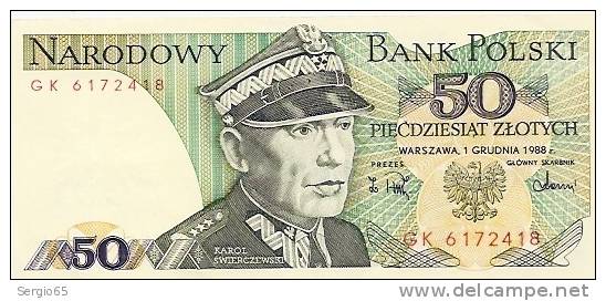 50 Zlotych - 1988 - Polen