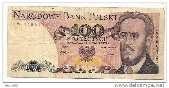 100 Zlotych - 1979 - Polen