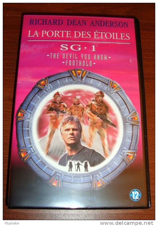 Vhs Pal La Porte Des Étoiles Saison 3.13 + 3.14 Stargate SG-1 Version Française - Sciencefiction En Fantasy