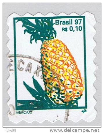 BR+ Brasilien 1997 Mi 2755 BA Ananas - Used Stamps