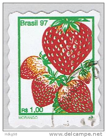 BR+ Brasilien 1997 Mi 2771 Erdbeeren - Gebraucht