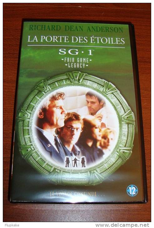 Vhs Pal La Porte Des Étoiles Saison 3.03 + 3.04 Stargate SG-1 Version Française - Ciencia Ficción Y Fantasía