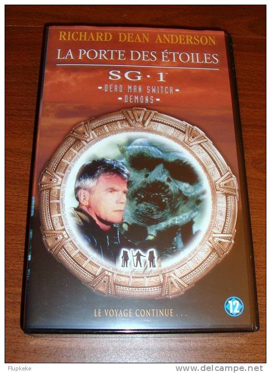 Vhs Pal La Porte Des Étoiles Saison 3.07 + 3.08 Stargate SG-1 Version Française - Ciencia Ficción Y Fantasía