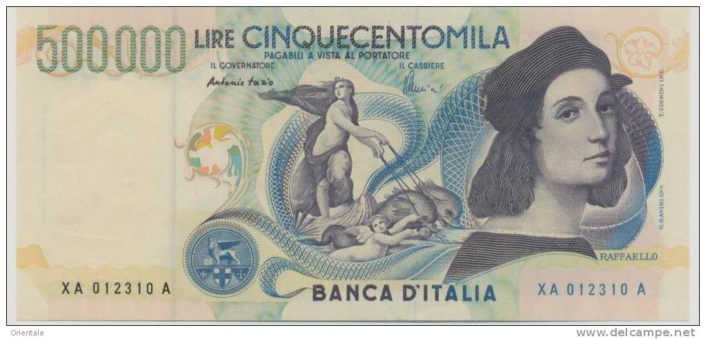 ITALY P. 118 500000 L 1997 UNC (serie Speciale) - 500000 Lire