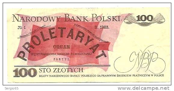 100 Zlotych - 1986 - Poland