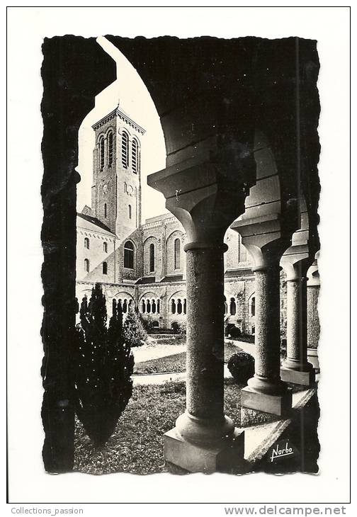 Cp, 81, Dourgne, Abbye D'Encalcat, Le Clocher De L'Eglise, Le Cloître - Dourgne