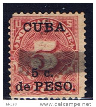 C+ Kuba Puerto-Principe 1900 Mi 3 Portomarke - Used Stamps