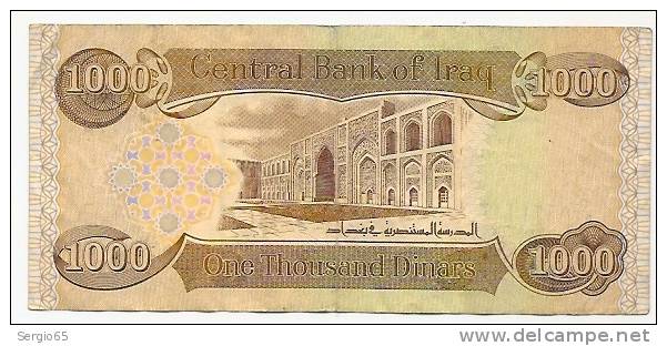 1000 Dinars - Iraq