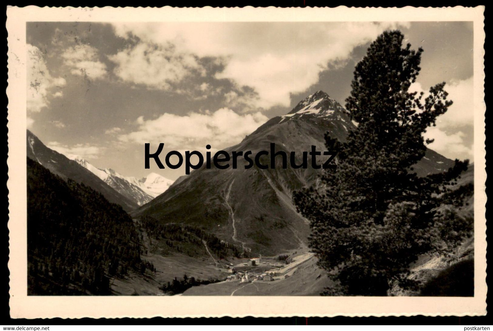 ALTE POSTKARTE VENT ÖTZTAL BERGSTEIGERDORF 30iger Jahre 1900m Ötztaler Alpen Sölden Tirol Österreich Austria Postcard - Sölden