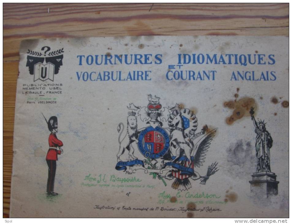Tournures Idiomatiques  Vocabulaire Courant  Anglais  Publication  Memento Usel La Baule France - Engelse Taal/Grammatica