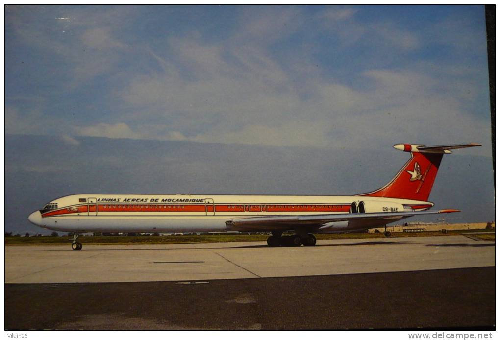 ILYUSHIN 62         LINHAS AEREAS DE MOCAMBIQUE   C9 BAE - 1946-....: Moderne