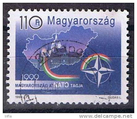 Ungarn 1994, Michel #  O Natobeitritt Ungarns - Gebraucht