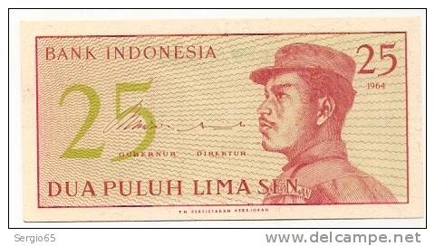 25 Sen - 1964 - Indonesië