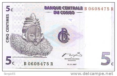 5 Centimes - 1997 - Non Classés