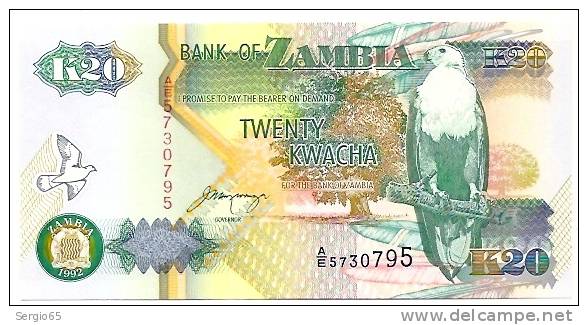 20 Kwacha - Zambia