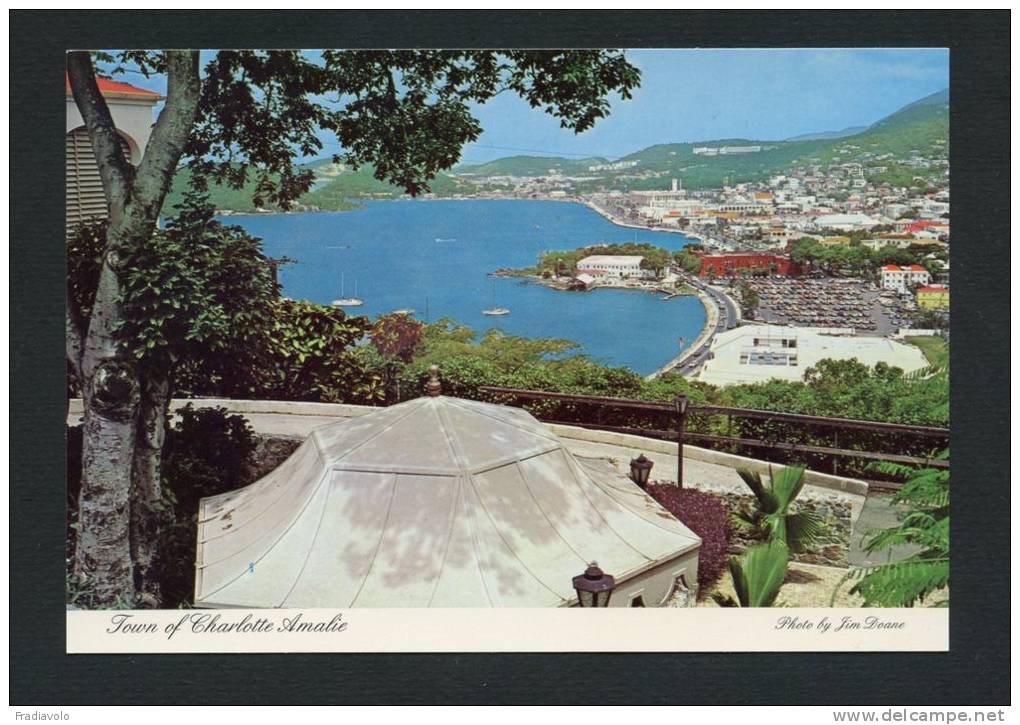 Virgin Islands - Charlotte Amalie - La Ville -The Town - Islas Vírgenes Americanas