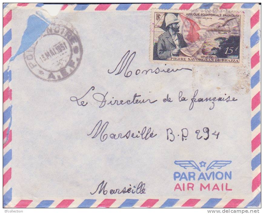 POINTE NOIRE - CONGO - 1957 - Colonies Francaises,Afrique,avion, Lettre,cachet,marcophilie - Covers & Documents