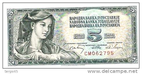 5 Din - 1968 - Yugoslavia