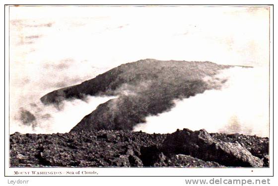 Mount Washington, Sea Of Clouds, New Hampshire - White Mountains