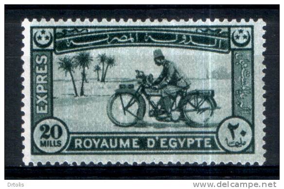 EGYPT / 1926 / EXPRESS / MOTOR-CYCLE / MOTO / MOTOCICLETA / MOTORCYKEL / MH / VF. - Neufs