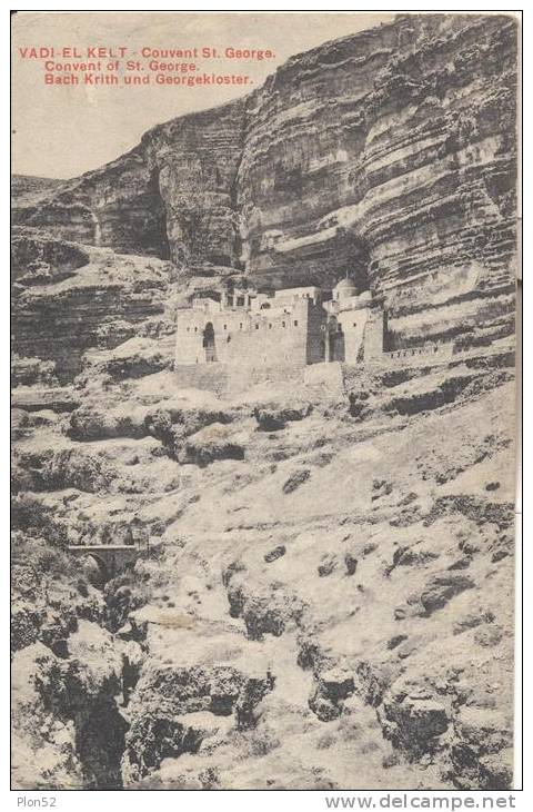6596-VADI-EL KELT(PALESTINA)-COUVENT ST.GEORGE-1922-FP - Palestina