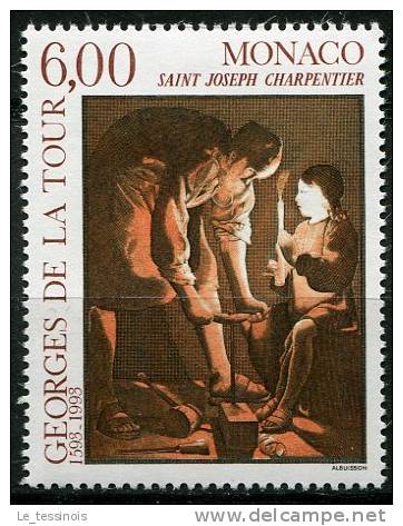 Monaco - YT N° 1910 -  "Saint-Joseph Le Charpentier" De Georges De La Tour - Andere & Zonder Classificatie
