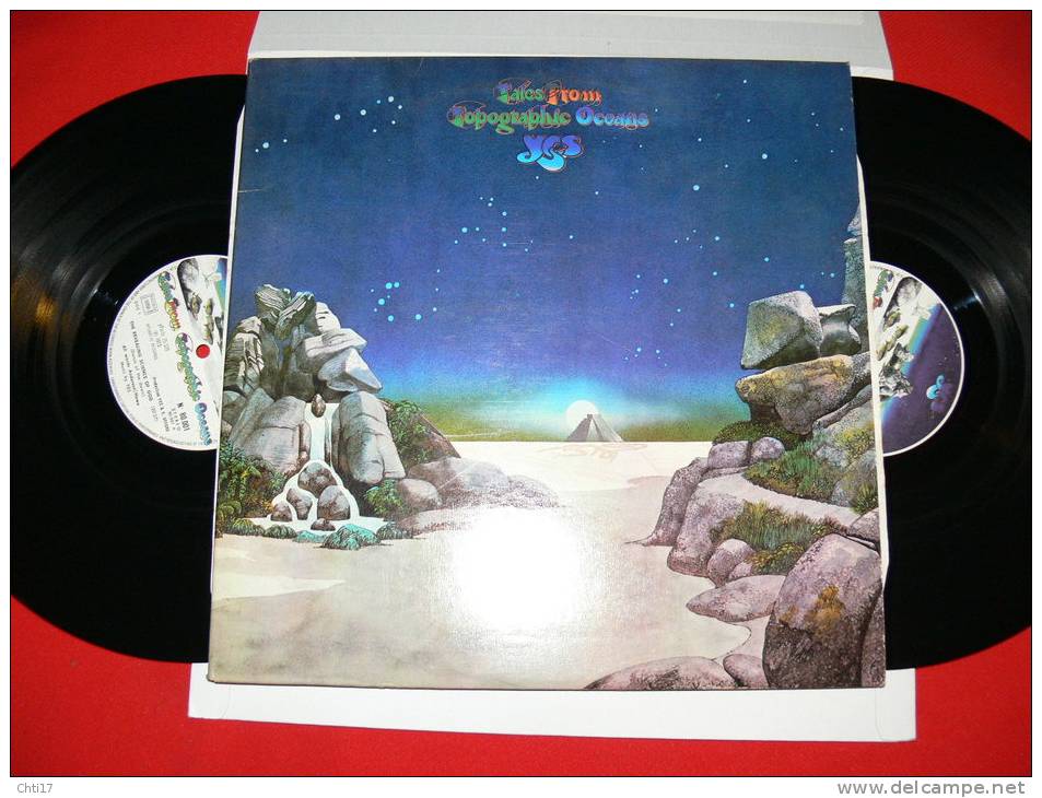 YES   TALES FROM TOPOGRAPHIC  OCEANS  DEUX DISQUES   EDIT WEA 1973 - New Age