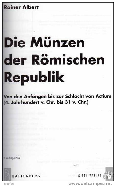 Münzen Römische Republik 2003 Neu 30€ Ab 4.Jhdt. Vor Christi Bis Kaiser Augustus Für Römer-Sammler Old Money From Rom - Numismatique