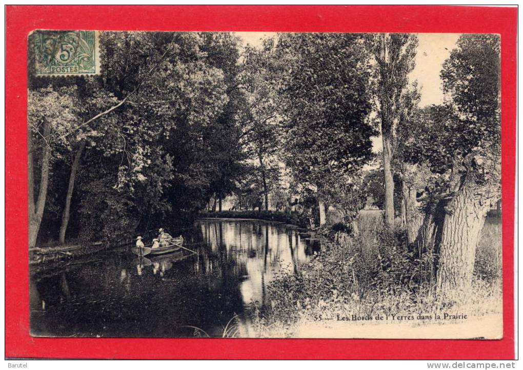 YERRES (Environs) -  Les Bords De L'Yerres Dans La Prairie - Yerres