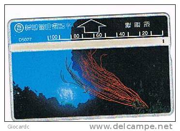 TAIWAN - CHUNGHWA TELECOM (L&G) - 1995  D5027 VITA MARINA (SEA LIFE: CORAL)    (CODE 546C)  - USED °  -  RIF. 4704 - Pesci