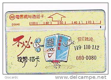 TAIWAN - CHUNGHWA TELECOM (L&G) - 1995  D5040 NO COINS INSERT     (CODE 506E)  - USED °  -  RIF. 4718 - Taiwan (Formosa)