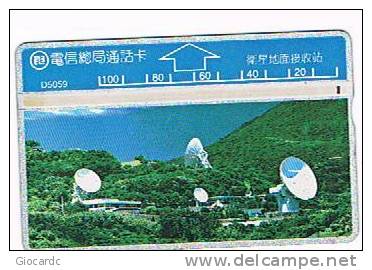 TAIWAN - CHUNGHWA TELECOM (L&G) - 1995  D5059 SATELLITE    (CODE 529F)  - USED °  -  RIF. 4726 - Ruimtevaart
