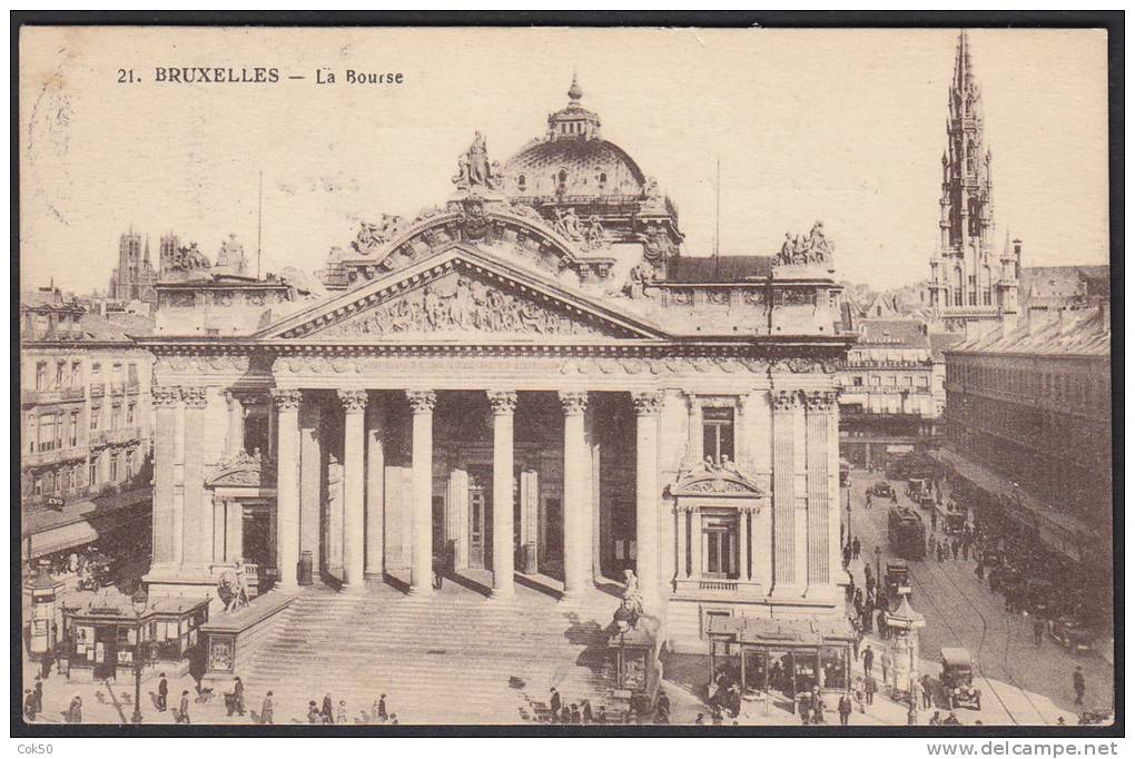 BRUXELLES - La Bourse - Internationale Instellingen